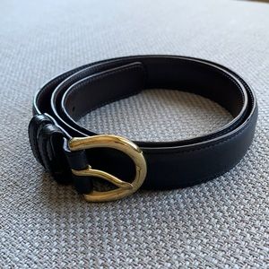 Coach leather belt